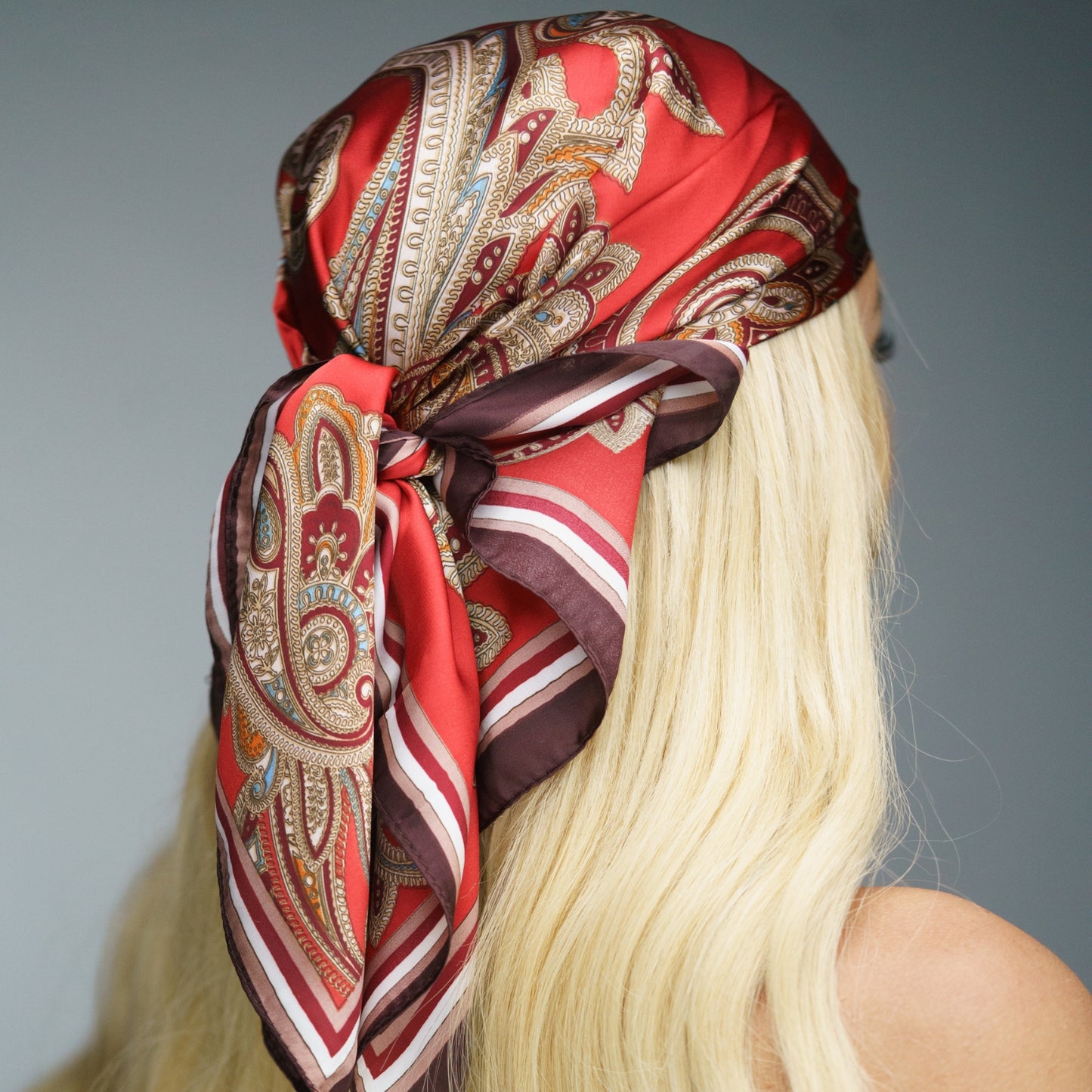 Foulard Bandana Rouge – Aloha ❤️