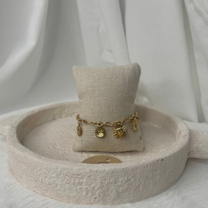 ☀️Bracelet soleil doré ☀️