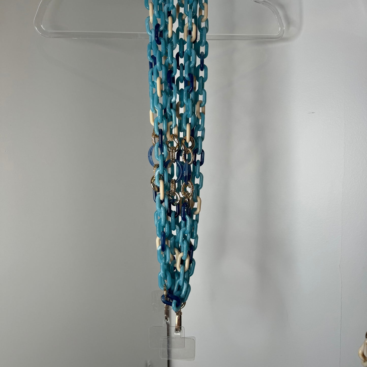💙 Collier Téléphone Y2K Vibes – BLEU💙